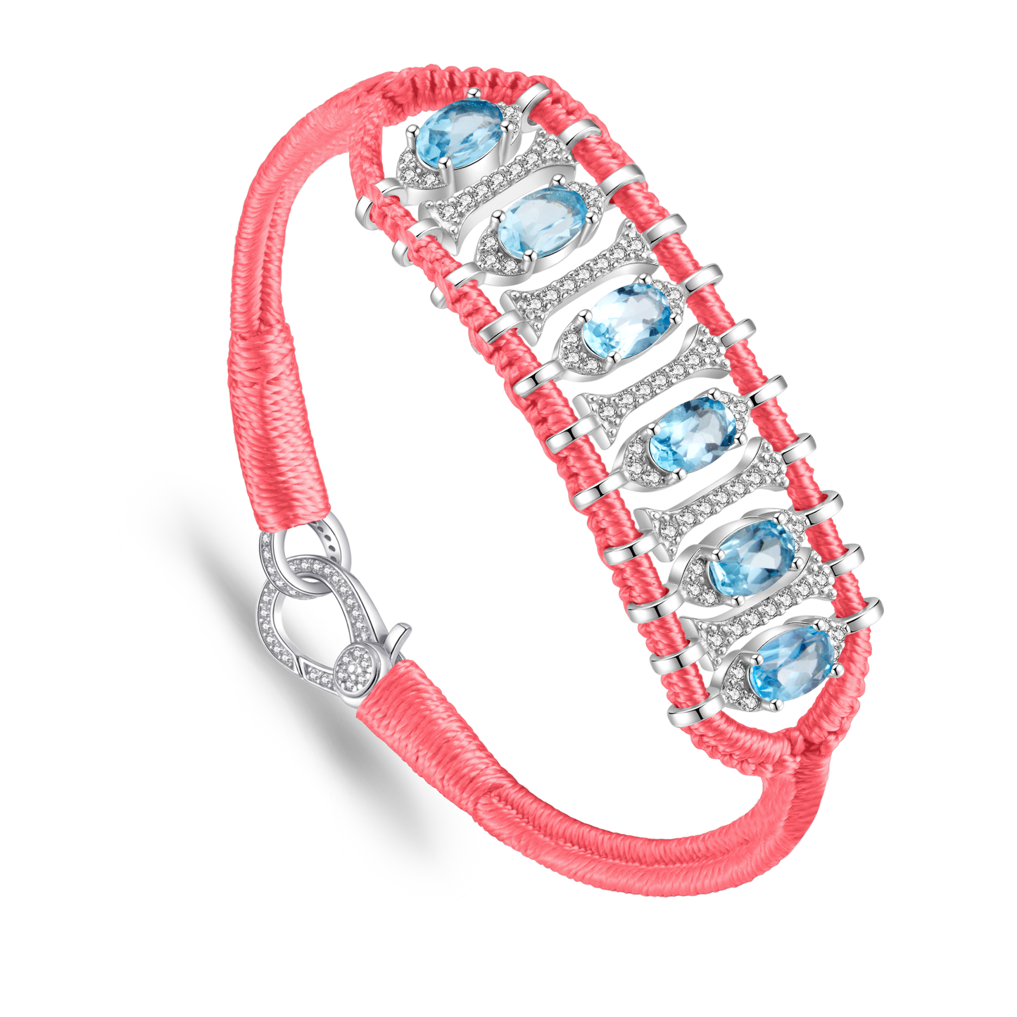 Teresina cheeks bracelet - Topaz