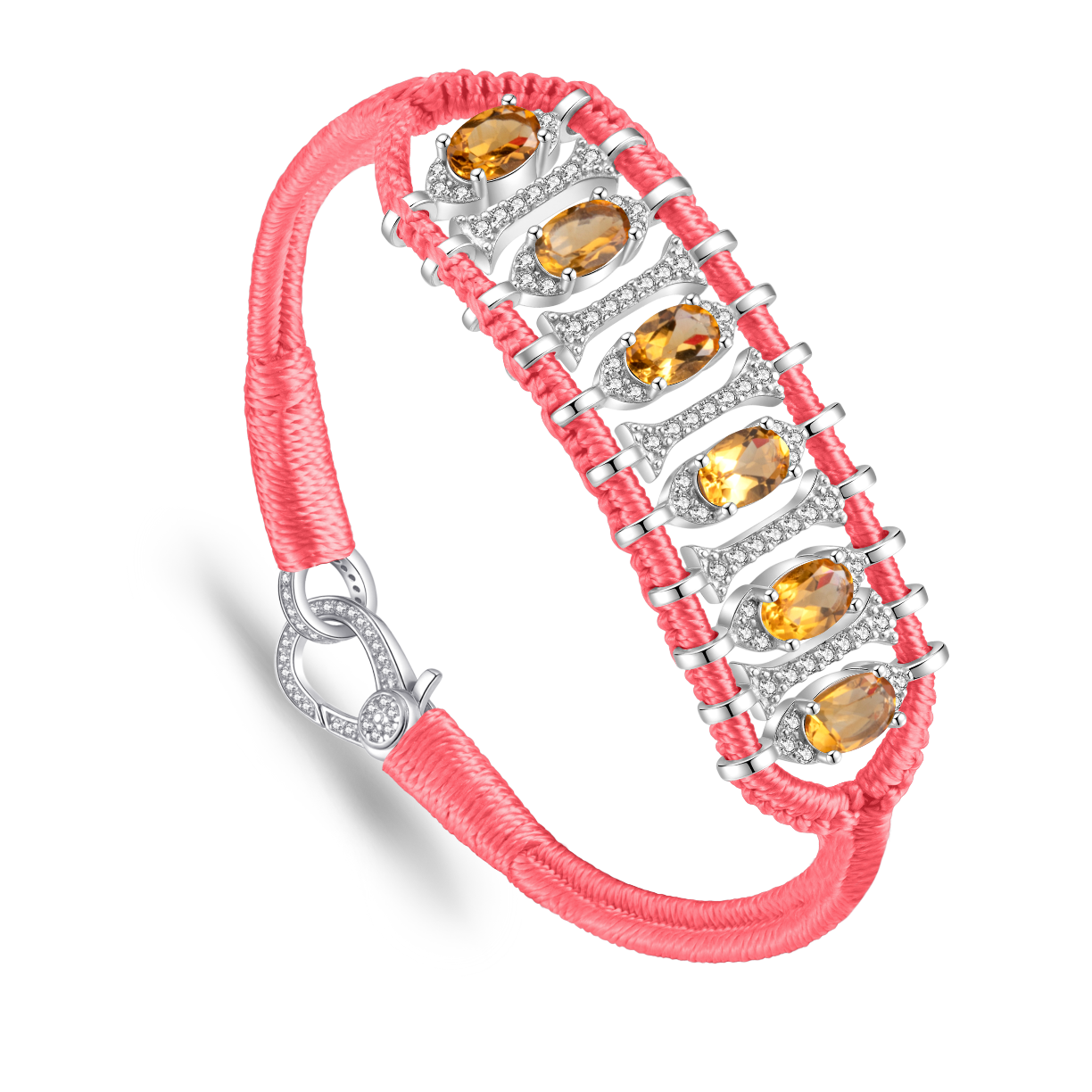 Teresina Cheeks bracelet - Citrine