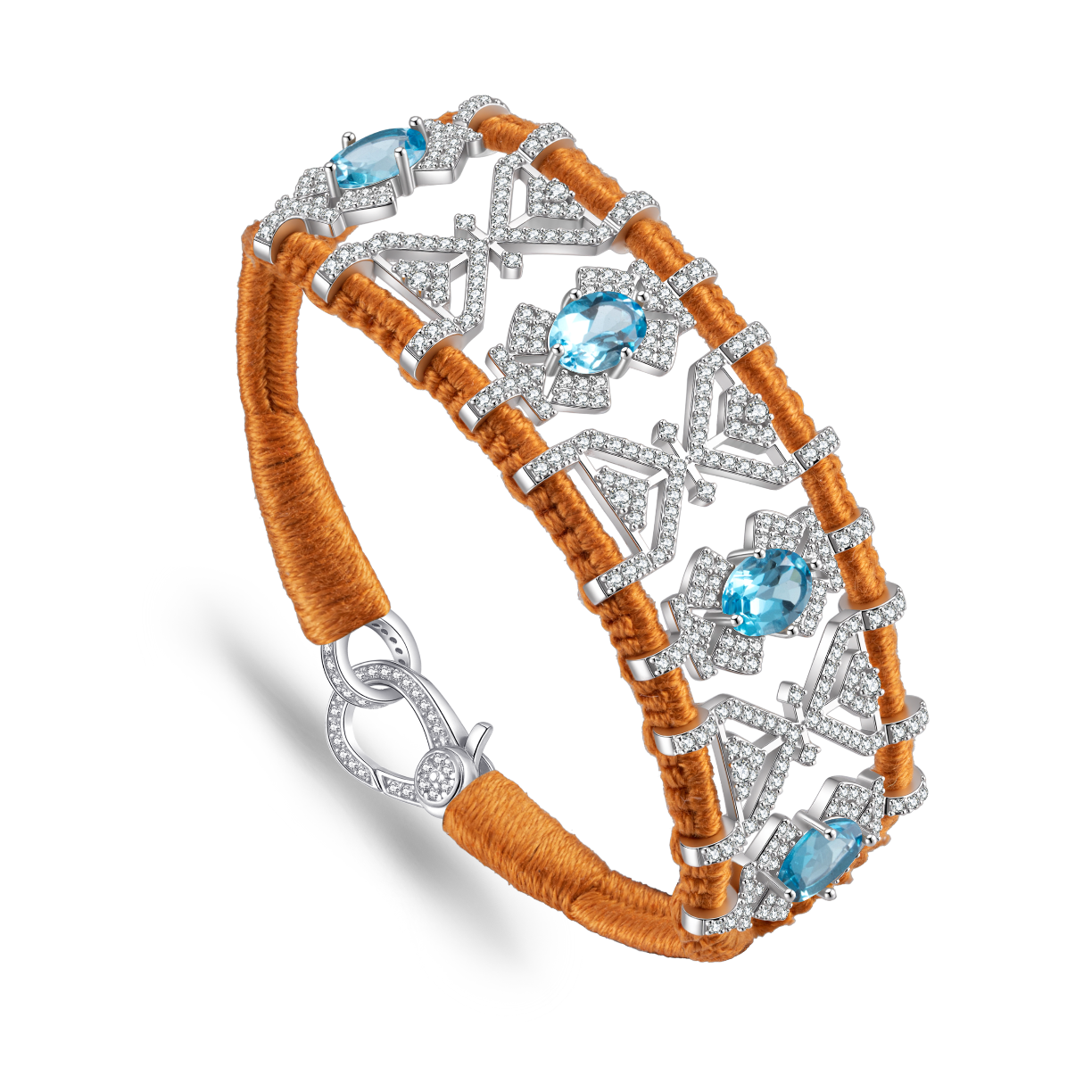 Bracelet Fortalezza camel - Topazes