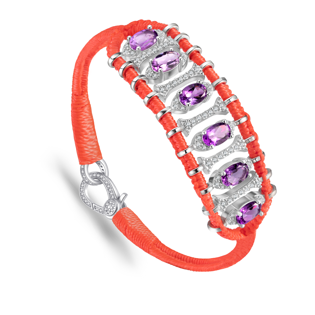 Bracelet Teresina Neon Flash - améthystes