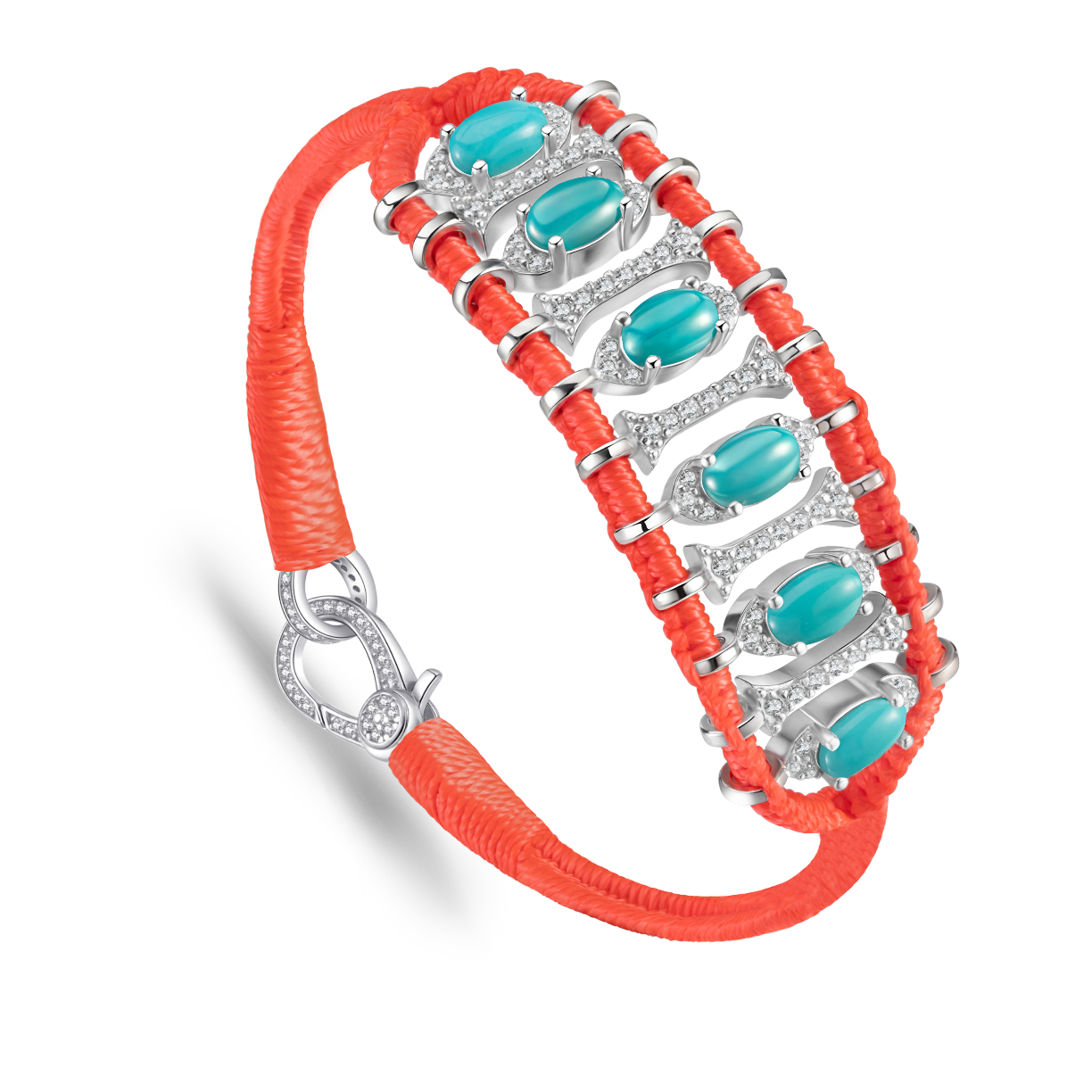 Teresina neon flash bracelet - Turquoise
