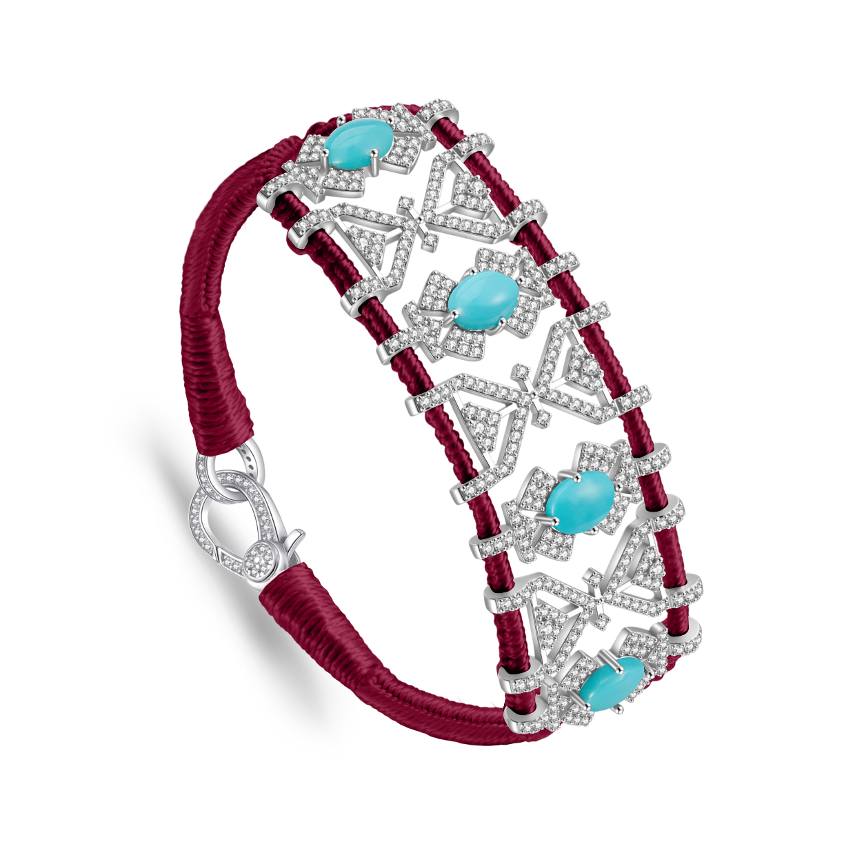 Bracelet Fortalezza Vines - Turquoises