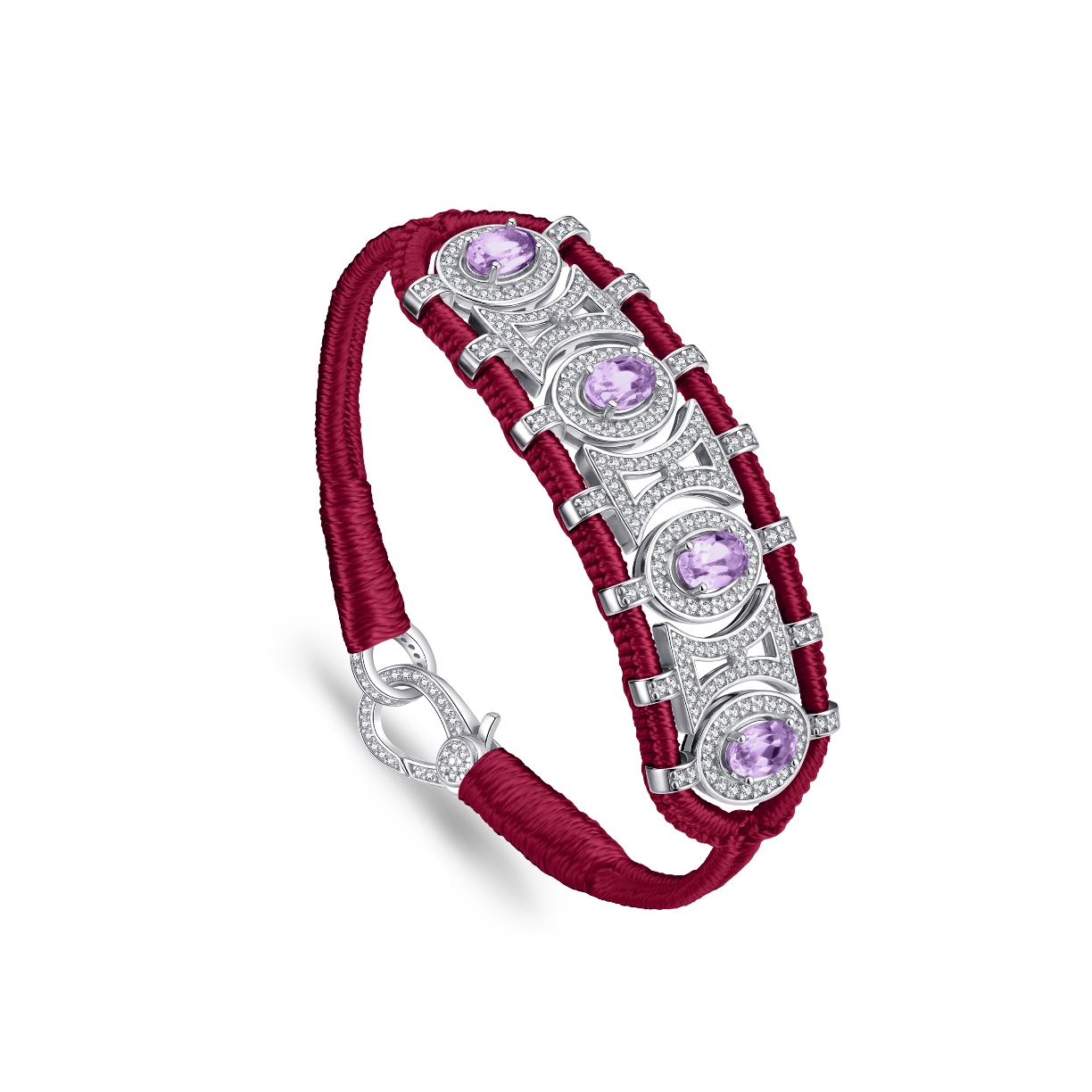 Olinda vine bracelet - Amethysts