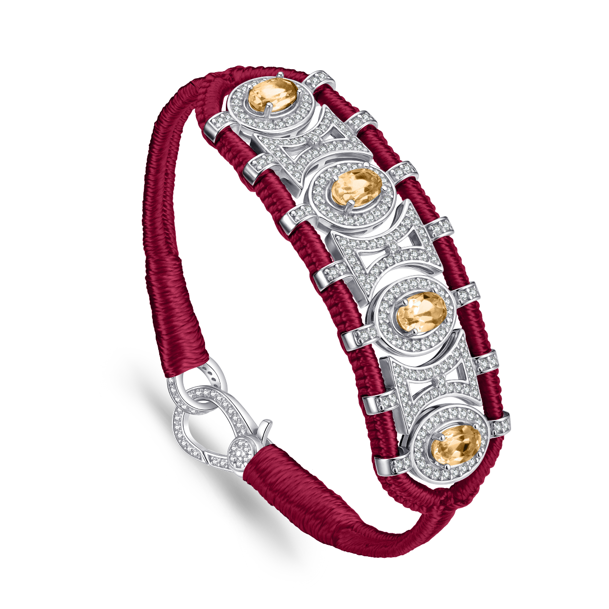 Olinda vine bracelet - Citrines