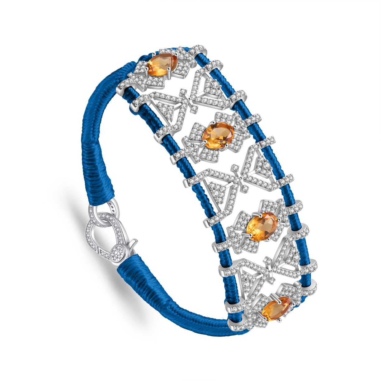 Bracelet Fortalezza Roy - Citrines