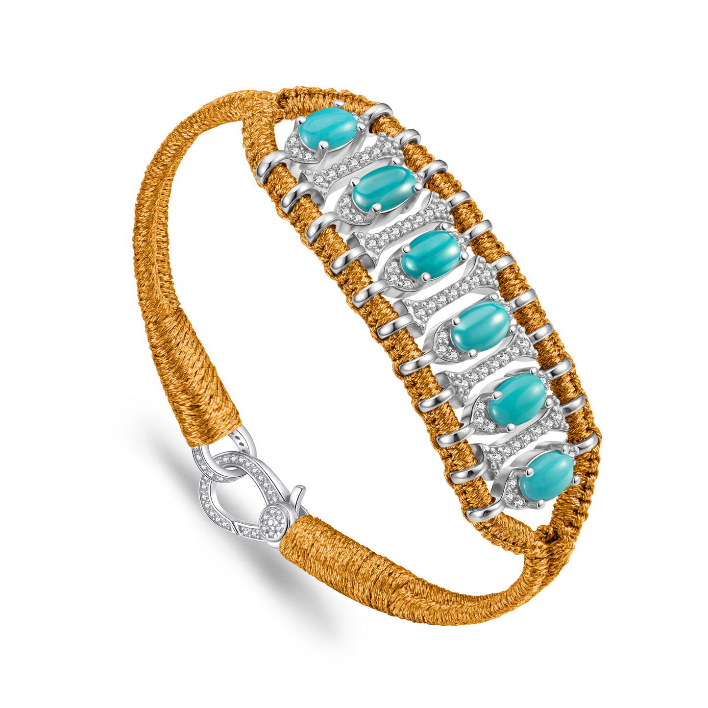 Bracelet Teresina Copper - Turquoises