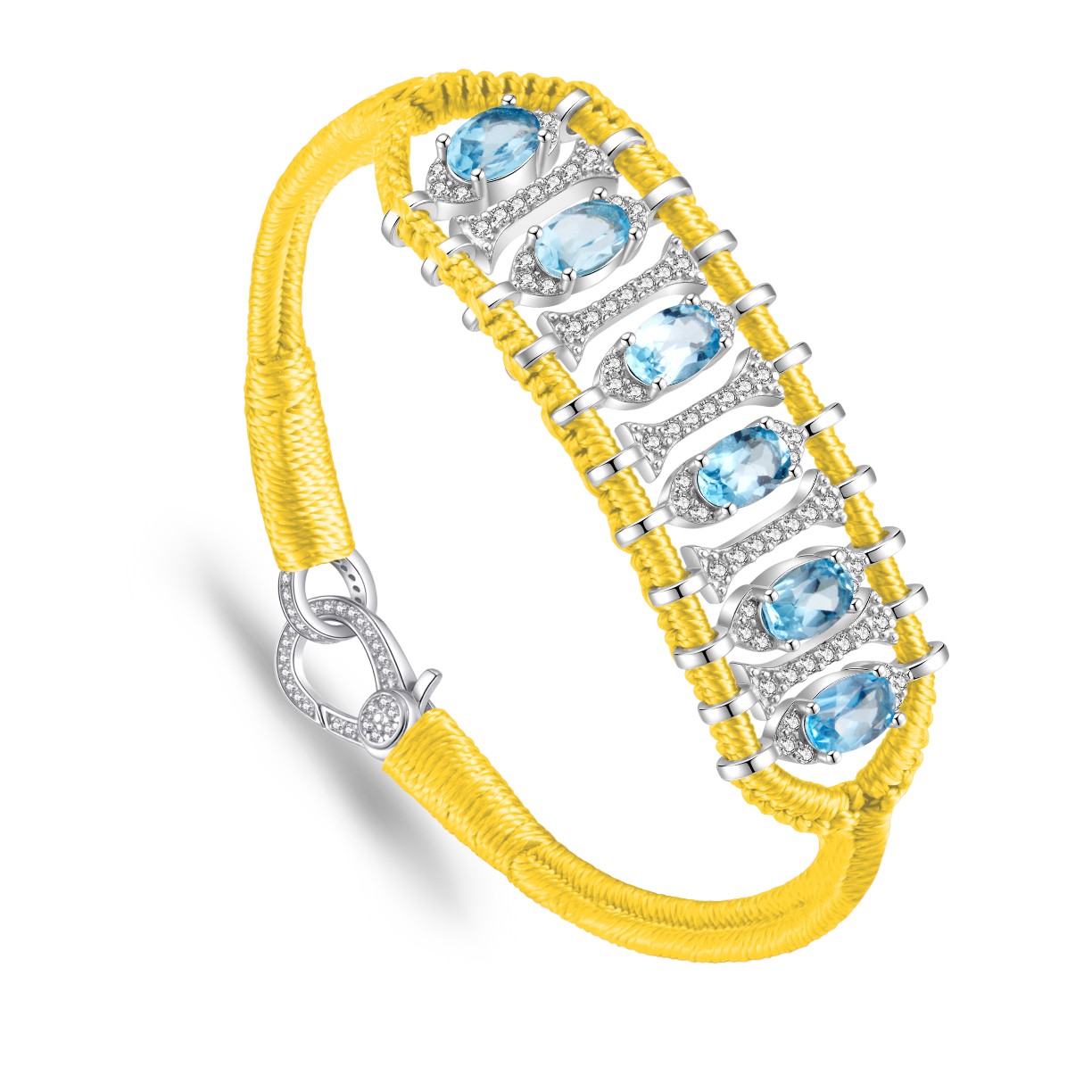 Bracelet Teresina Jaune - topazes