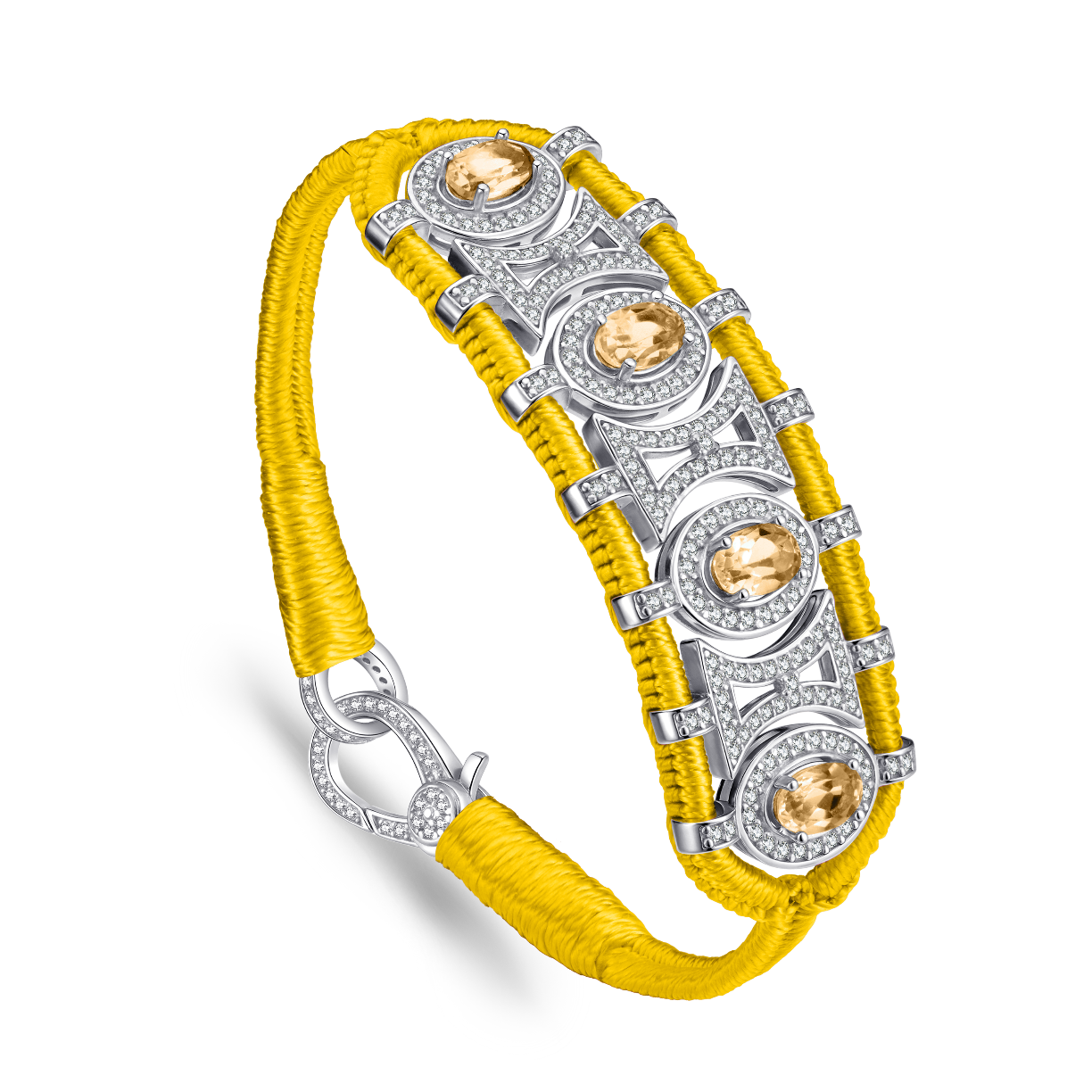 Olinda yellow bracelet - Citrines