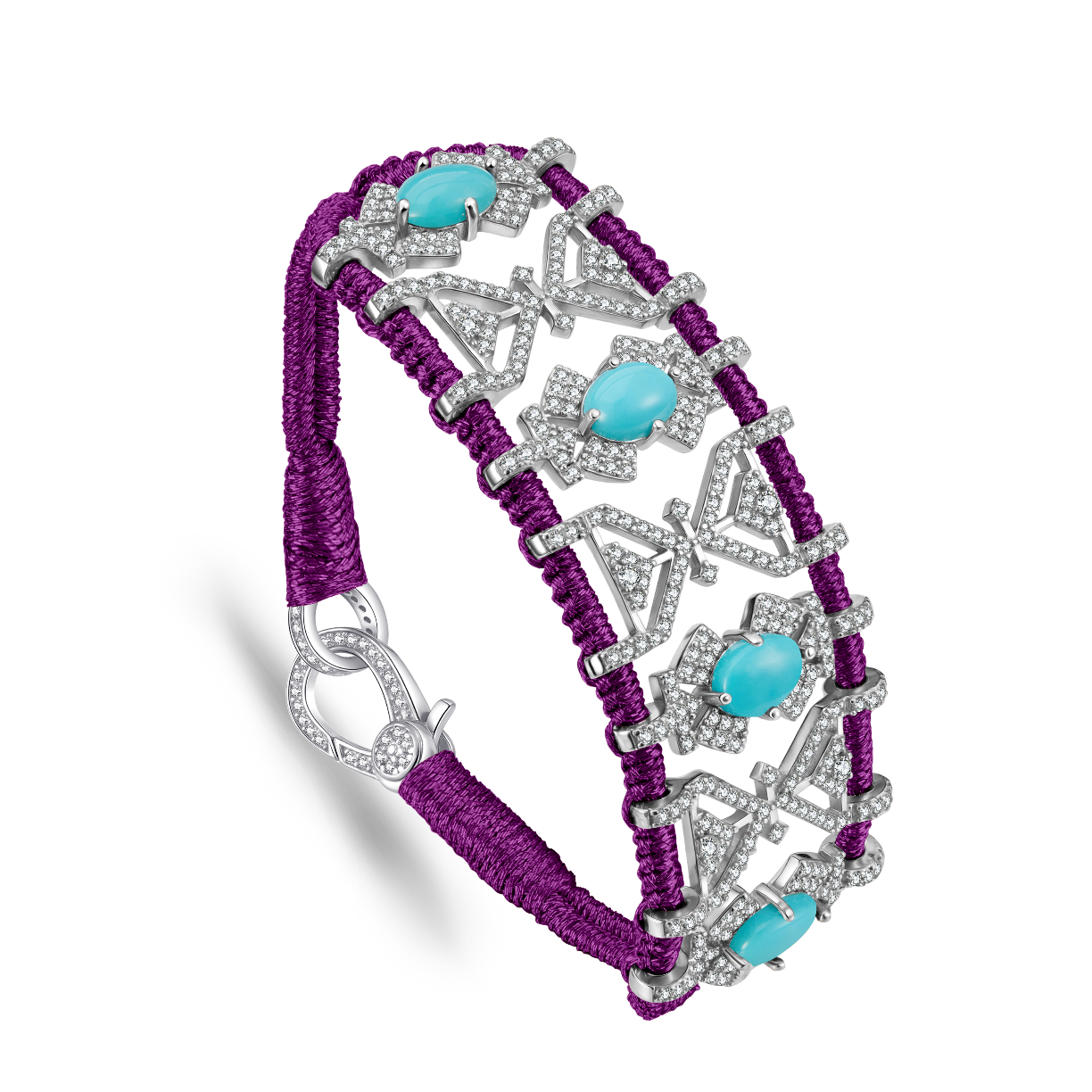Bracelet Fortalezza Iris - Turquoises