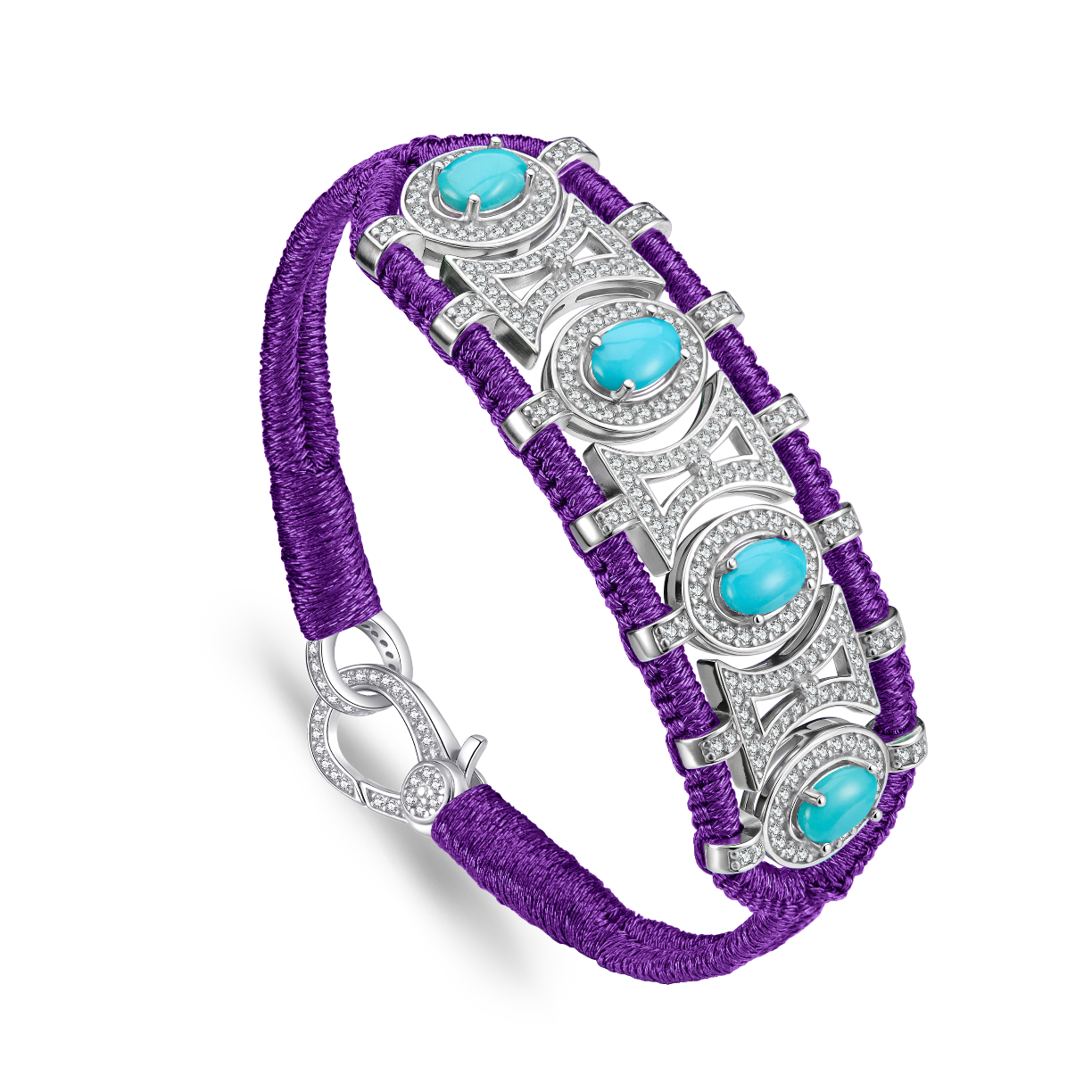 Olinda iris bracelet - Turquoises