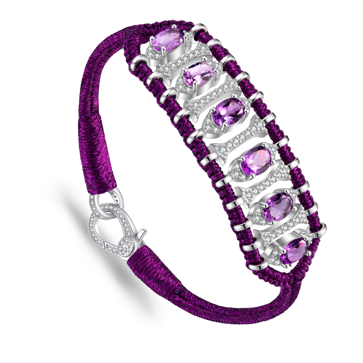 Bracelet Teresina Iris - améthystes