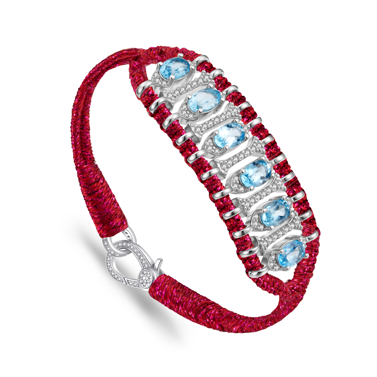 Teresina cherry bracelet - Topaz