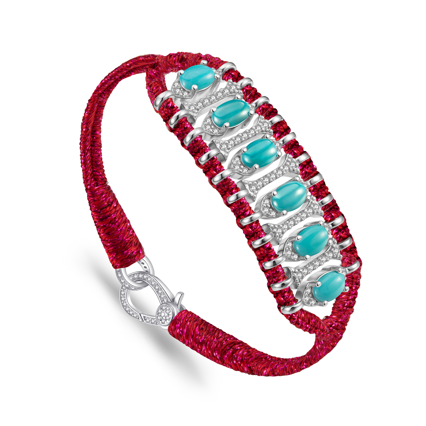 Bracelet Teresina Cherry - Turquoises