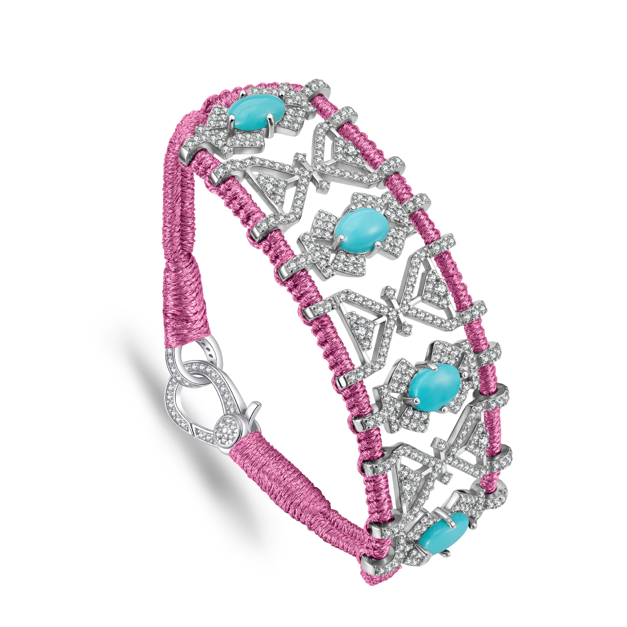 Bracelet Fortalezza Candy - Turquoises