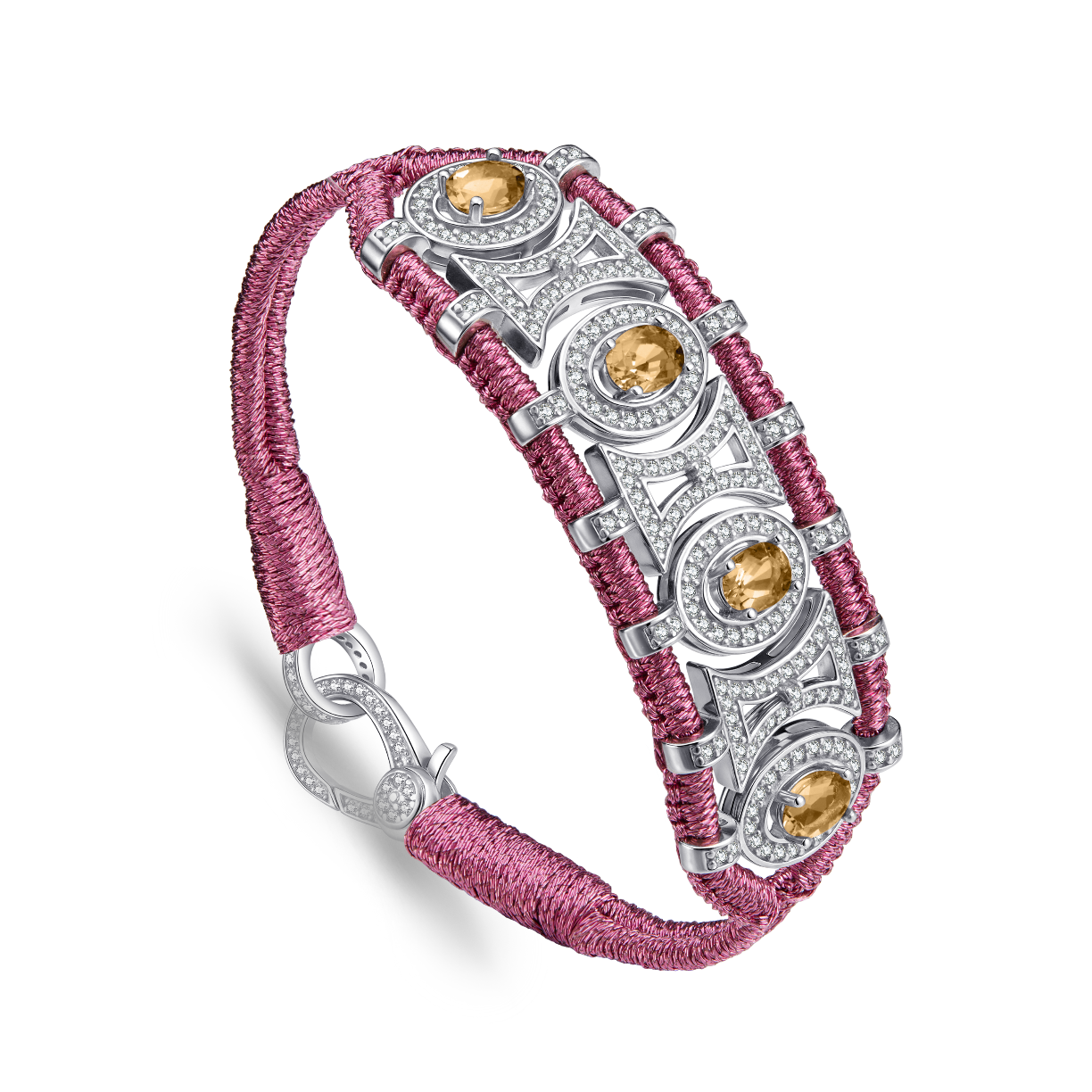 Olinda candy bracelet - Citrines