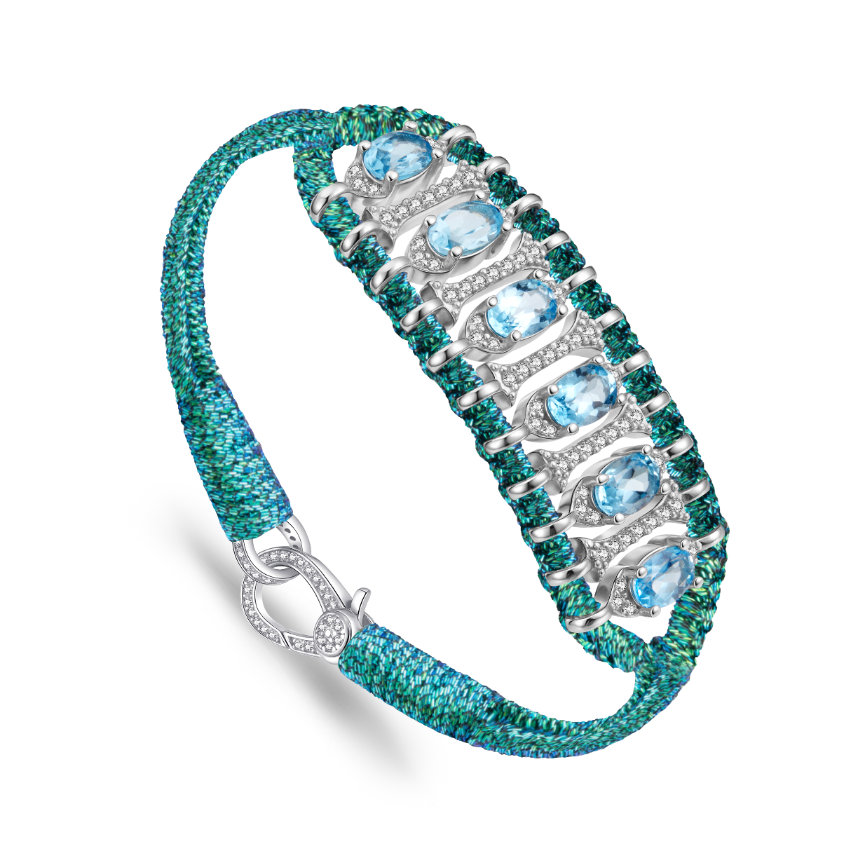 Teresina fly bracelet - Topaz