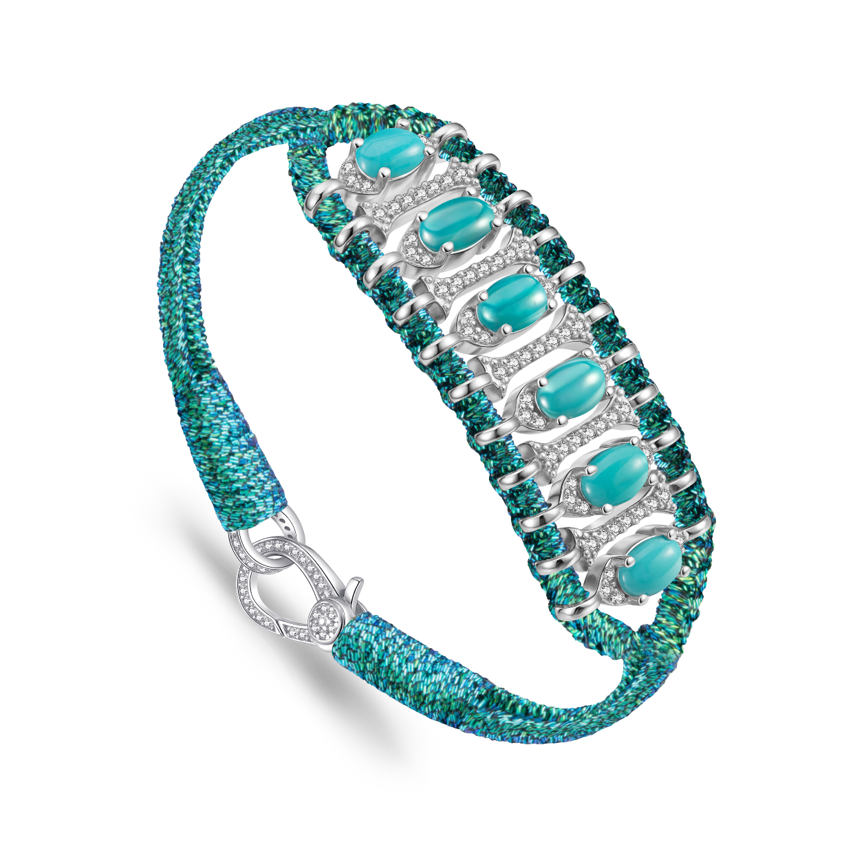 Teresina Fly bracelet - Turquoise