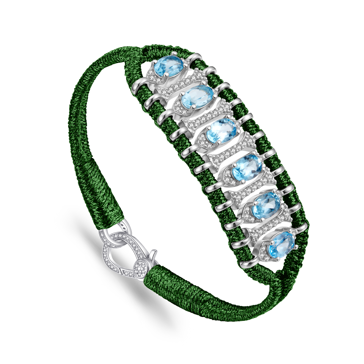 Teresina pine bracelet - Topaz