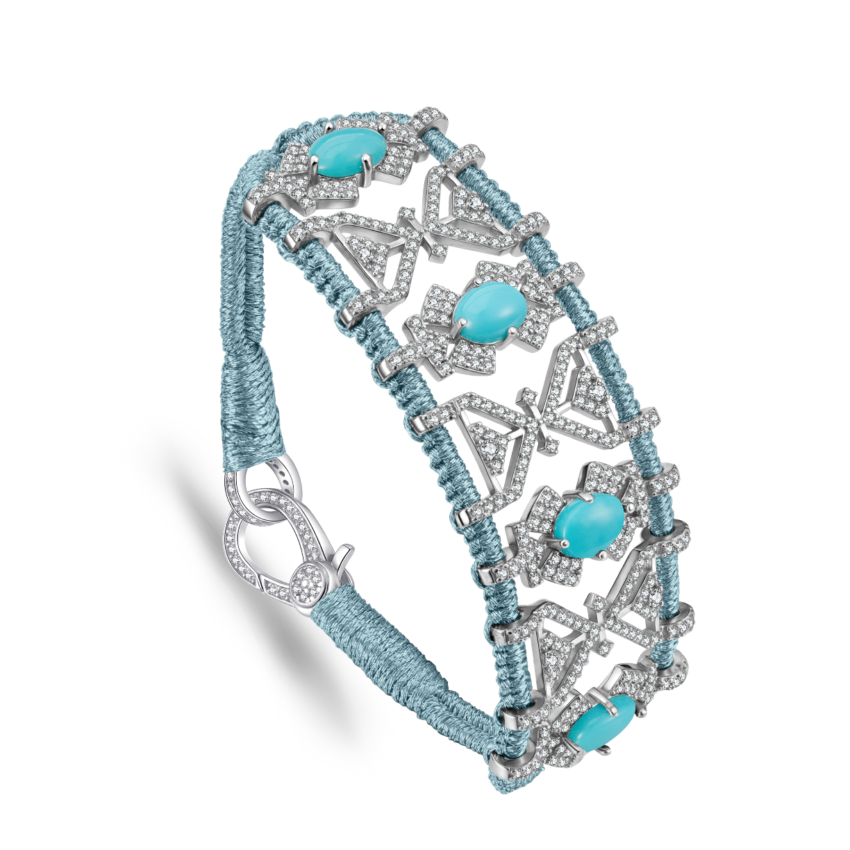 Bracelet Fortalezza Sky - Turquoises