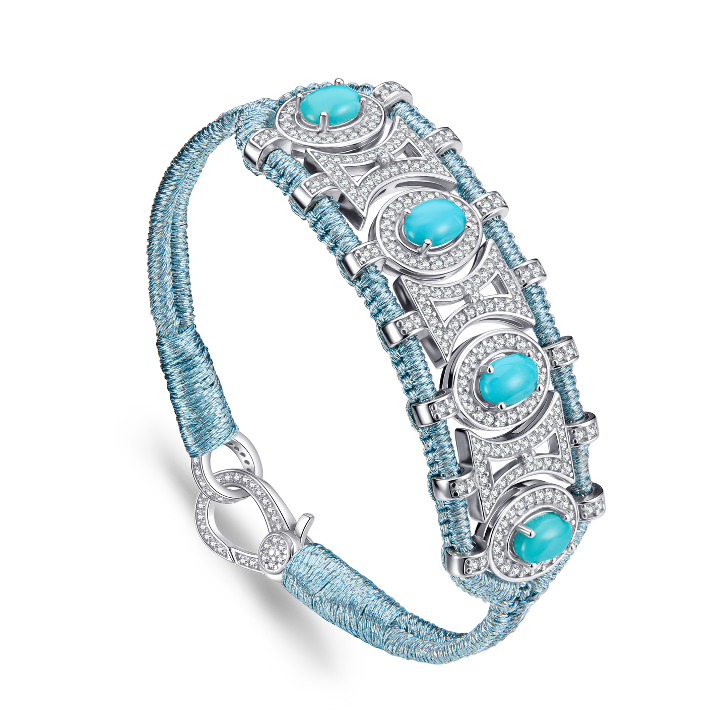 Bracelet Olinda Sky - Turquoises