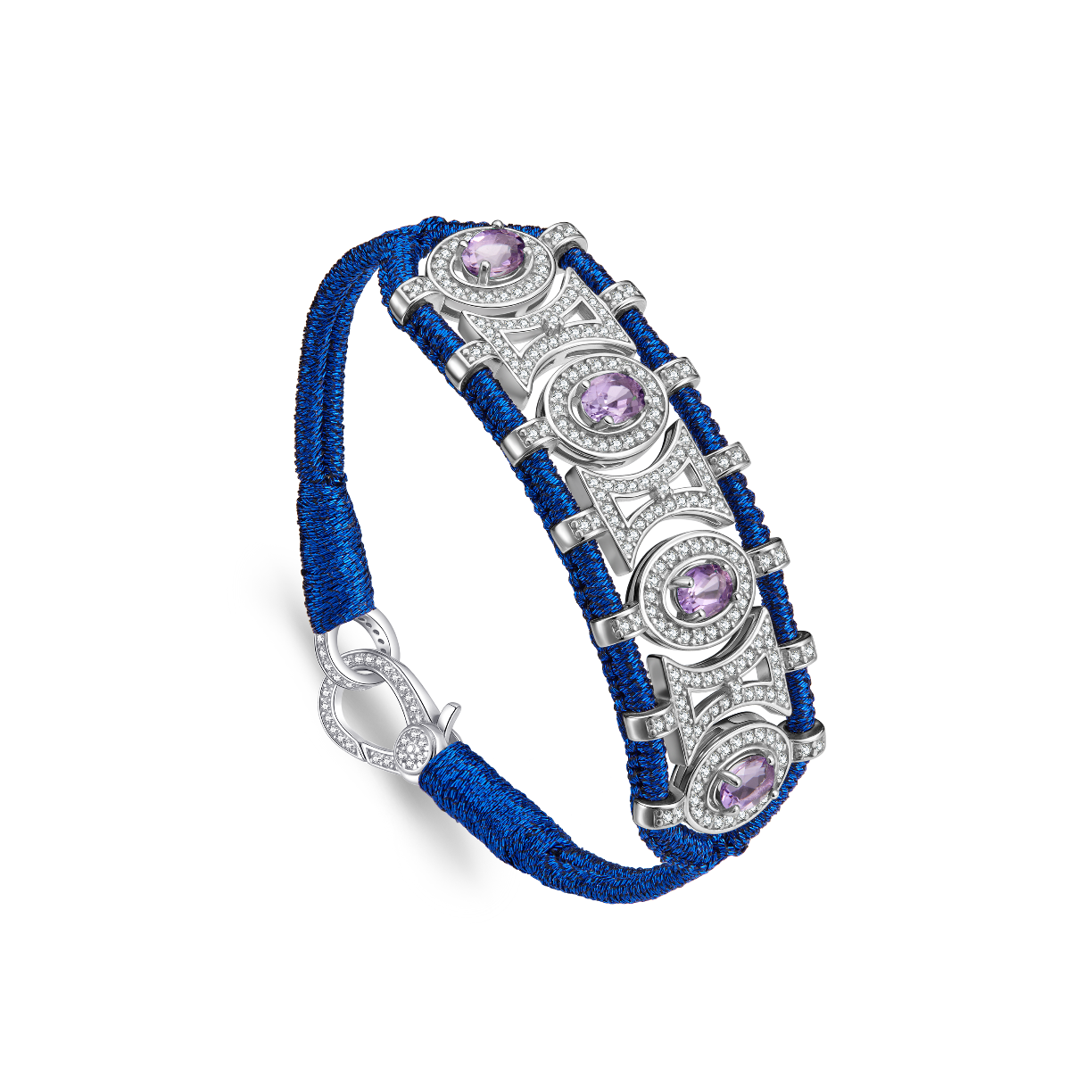 Bracelet Olinda night - Améthystes