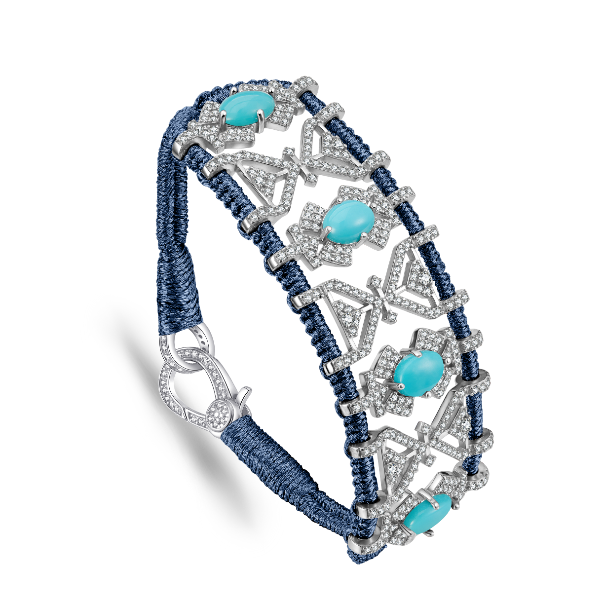 Bracelet Fortalezza Abyss - Turquoises