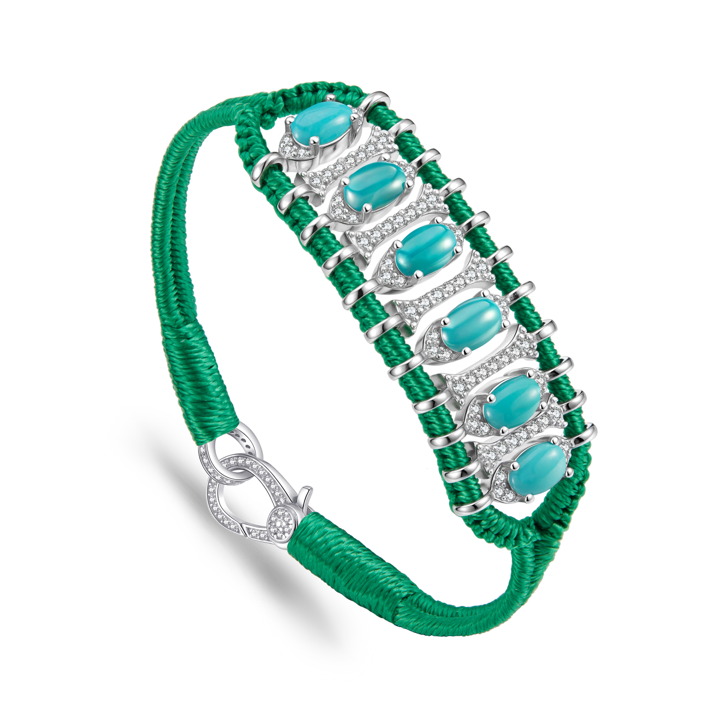 Bracelet Teresina Vert - Turquoises