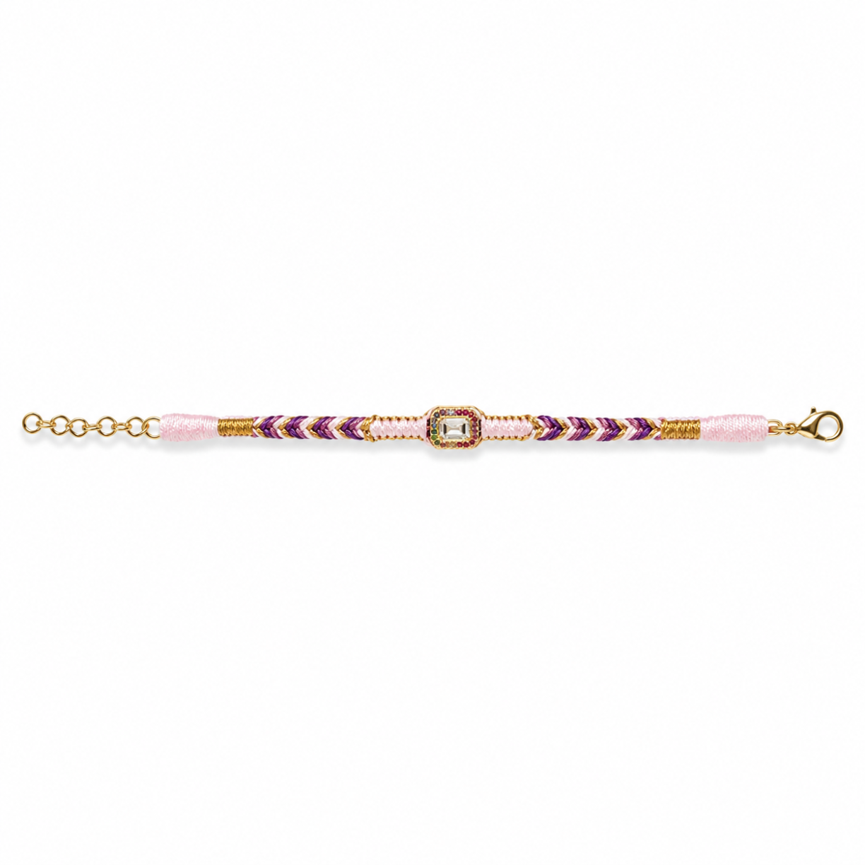 unicorn - copper amy bracelet - crystal