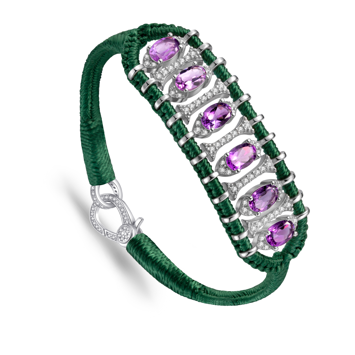 Teresina sapin bracelet - Amethyst