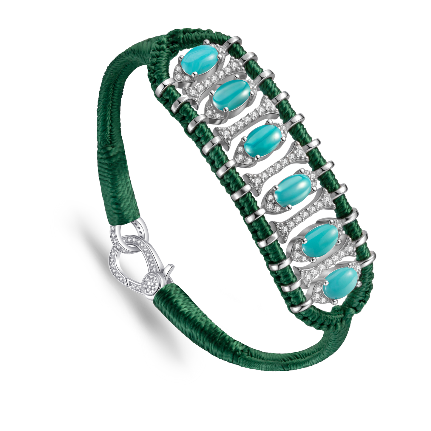 Bracelet Teresina Sapin - Turquoises