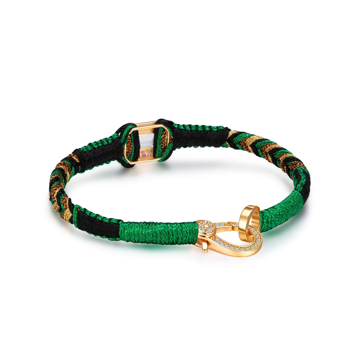 grass amy bracelet - crystal