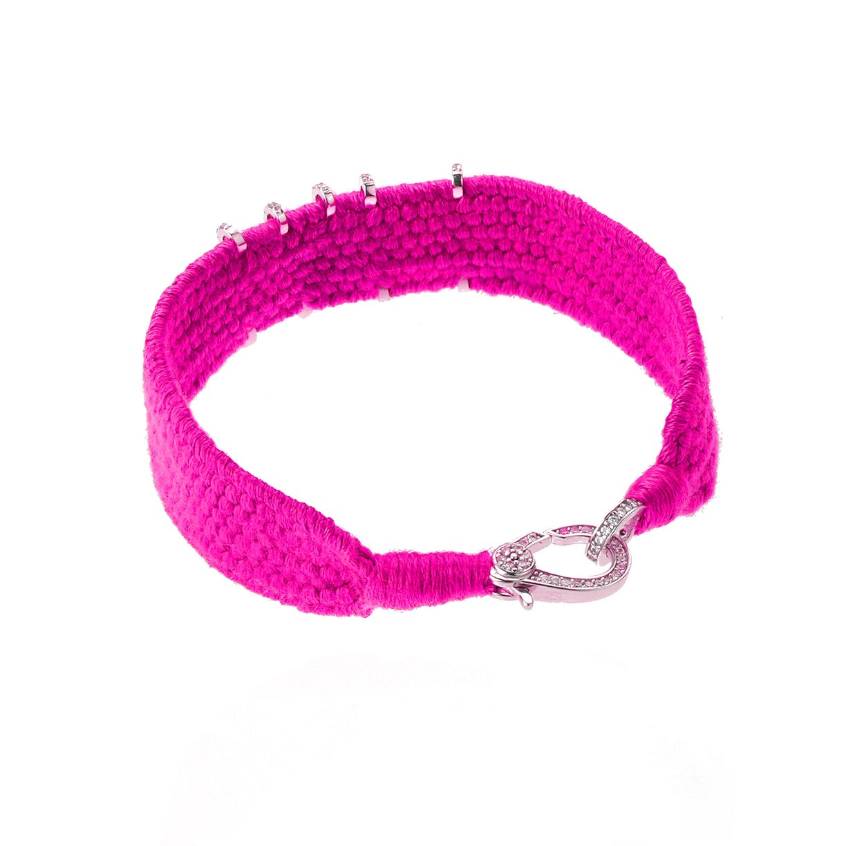 Bracelet love rose fluo Argent