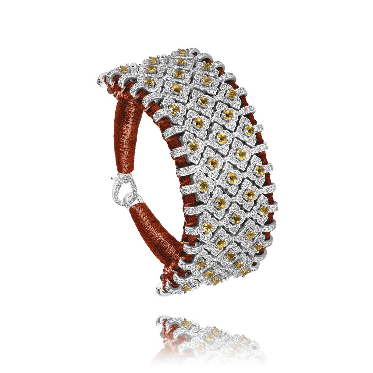 Bracelet Bahia Noisette - Citrine