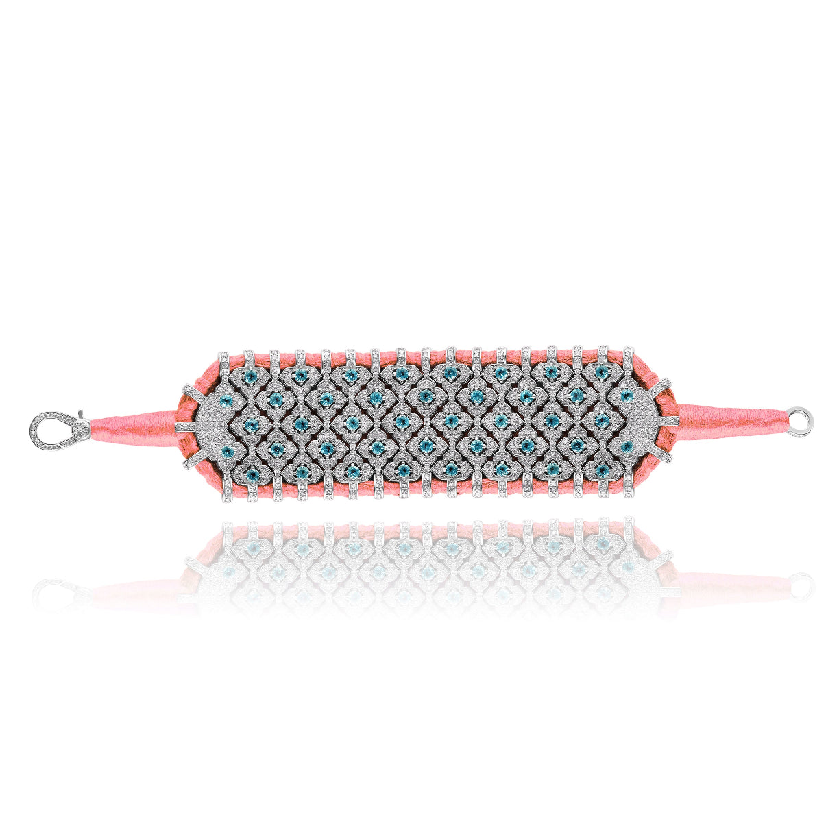 Bahia Corail fluo bracelet - Topaz