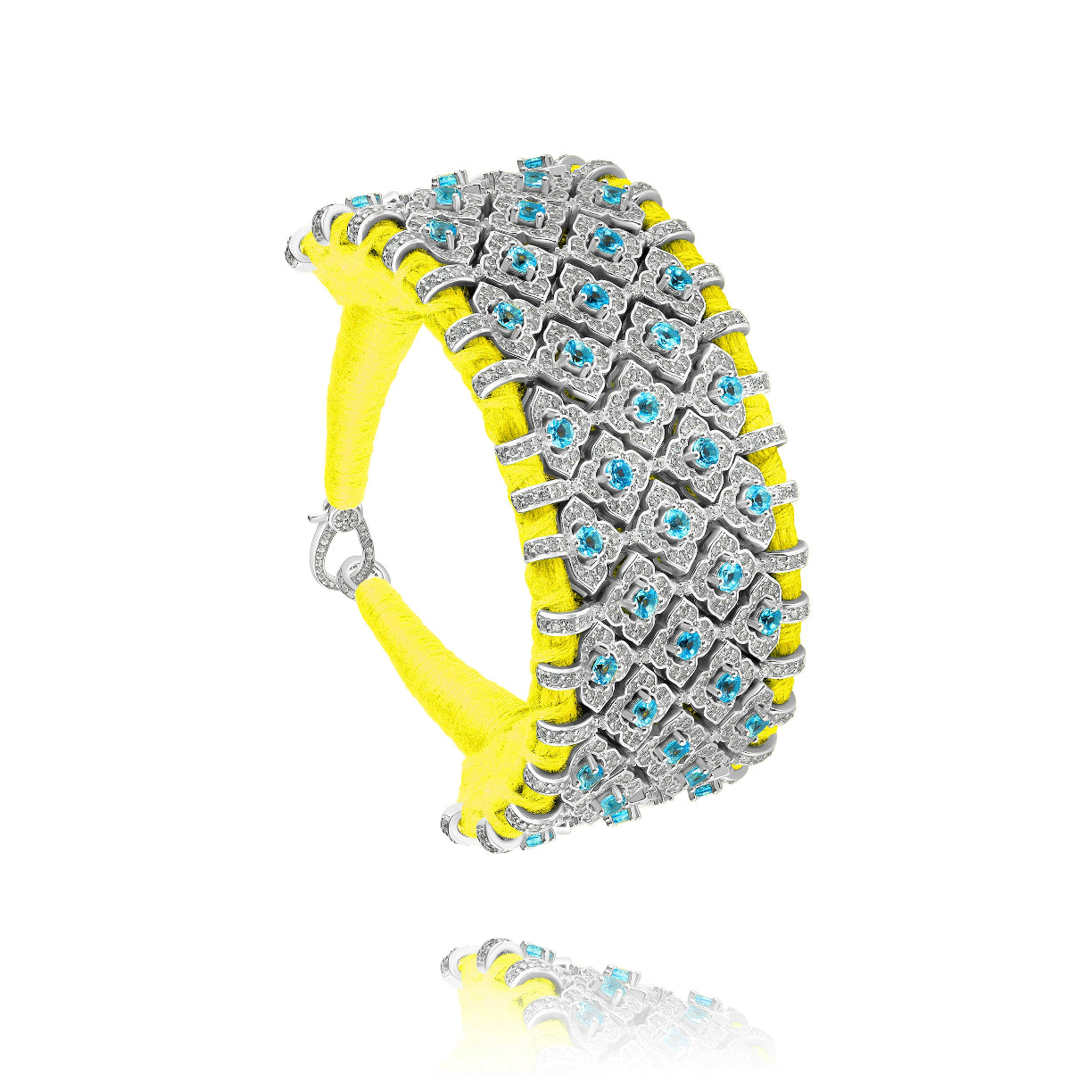 Bracelet Bahia Jaune fluo - Topaze