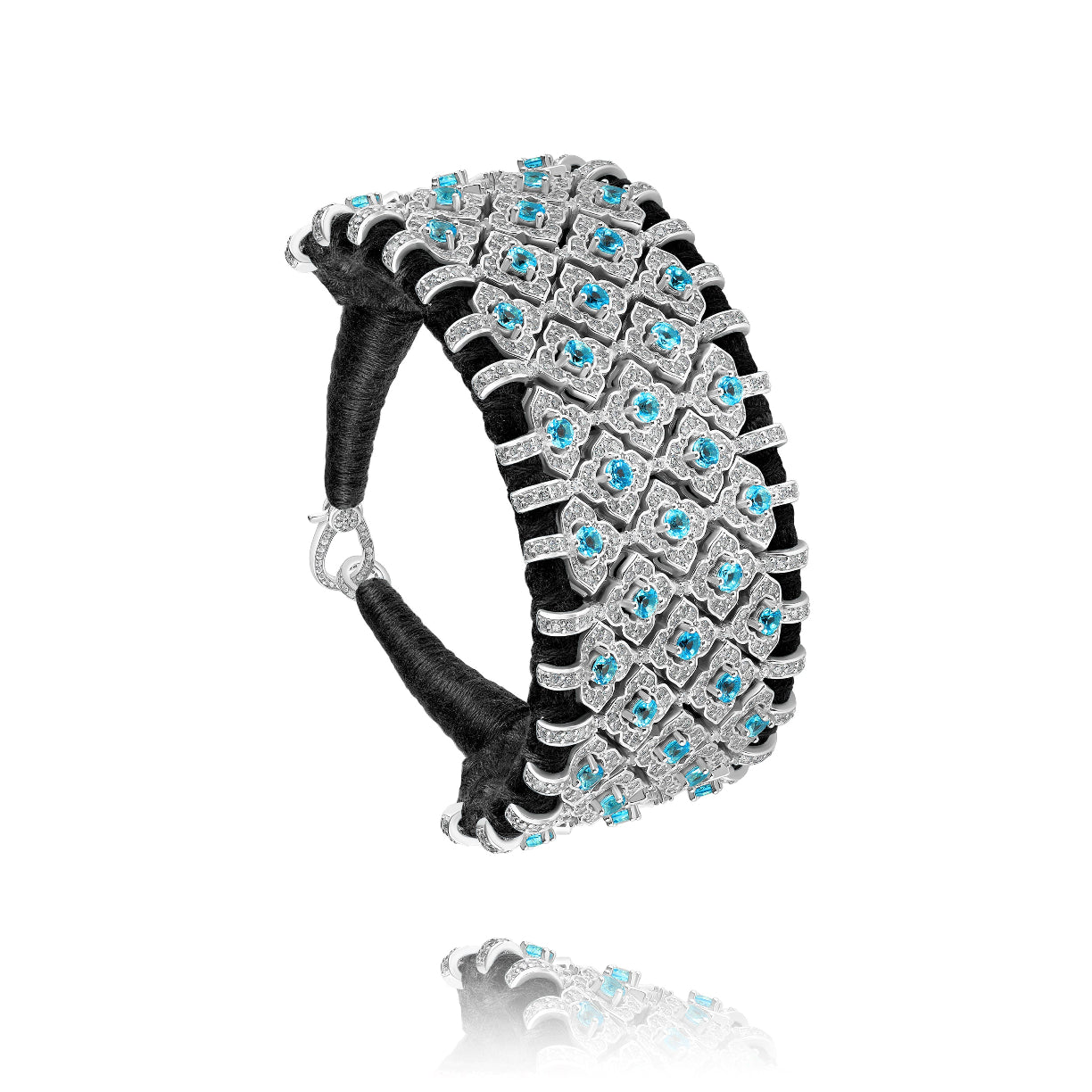Bahia Black bracelet - Topaz
