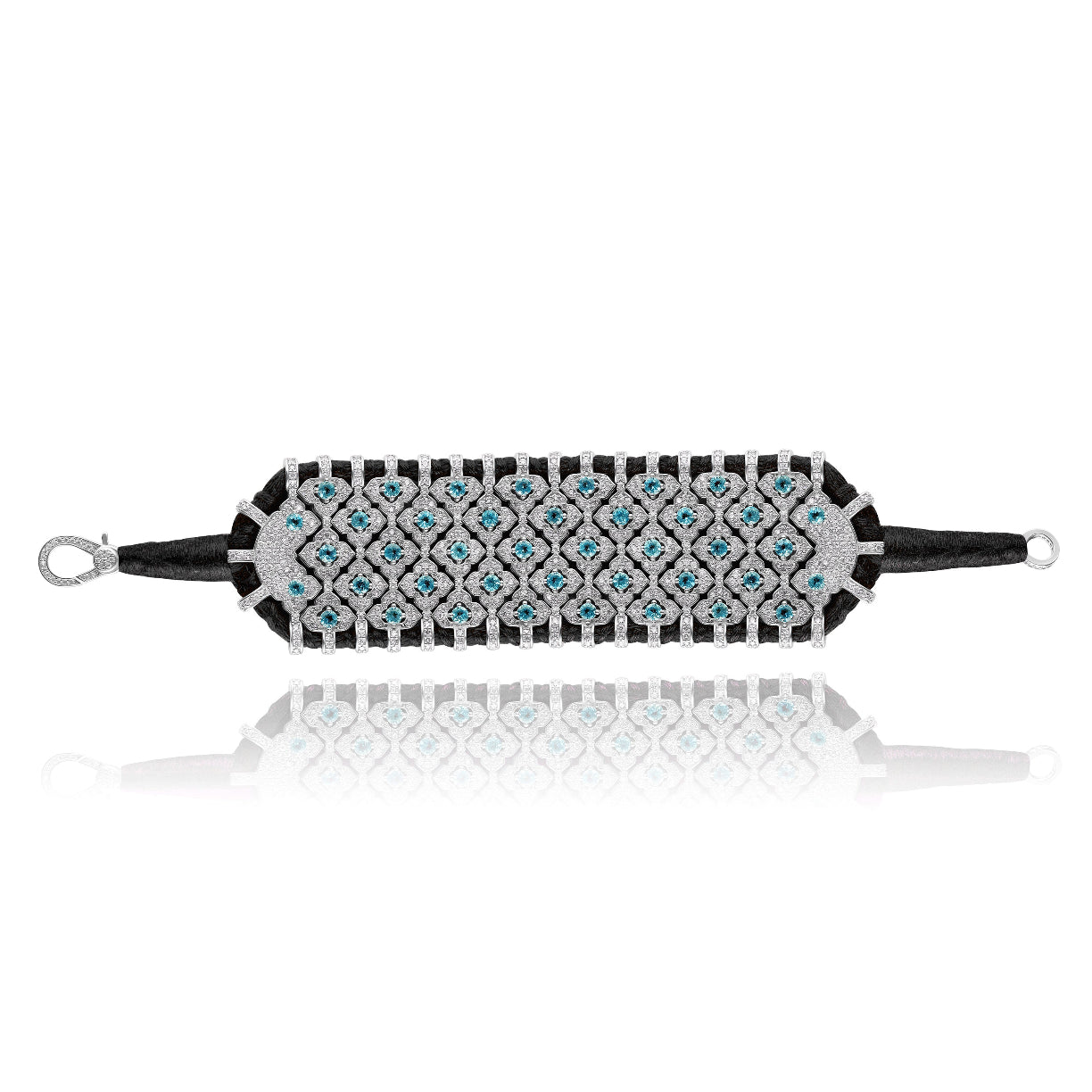 Bahia Black bracelet - Topaz