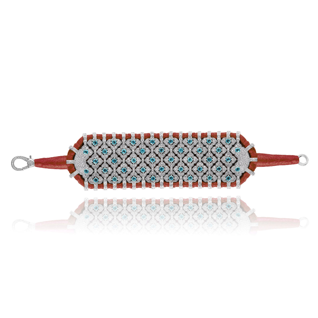 Bahia Hazelnut bracelet - Topaz