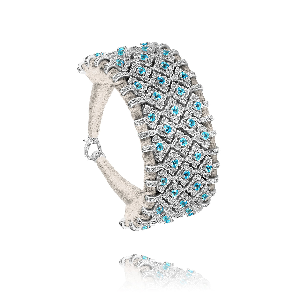 Bracelet Bahia Vanille - Topaze