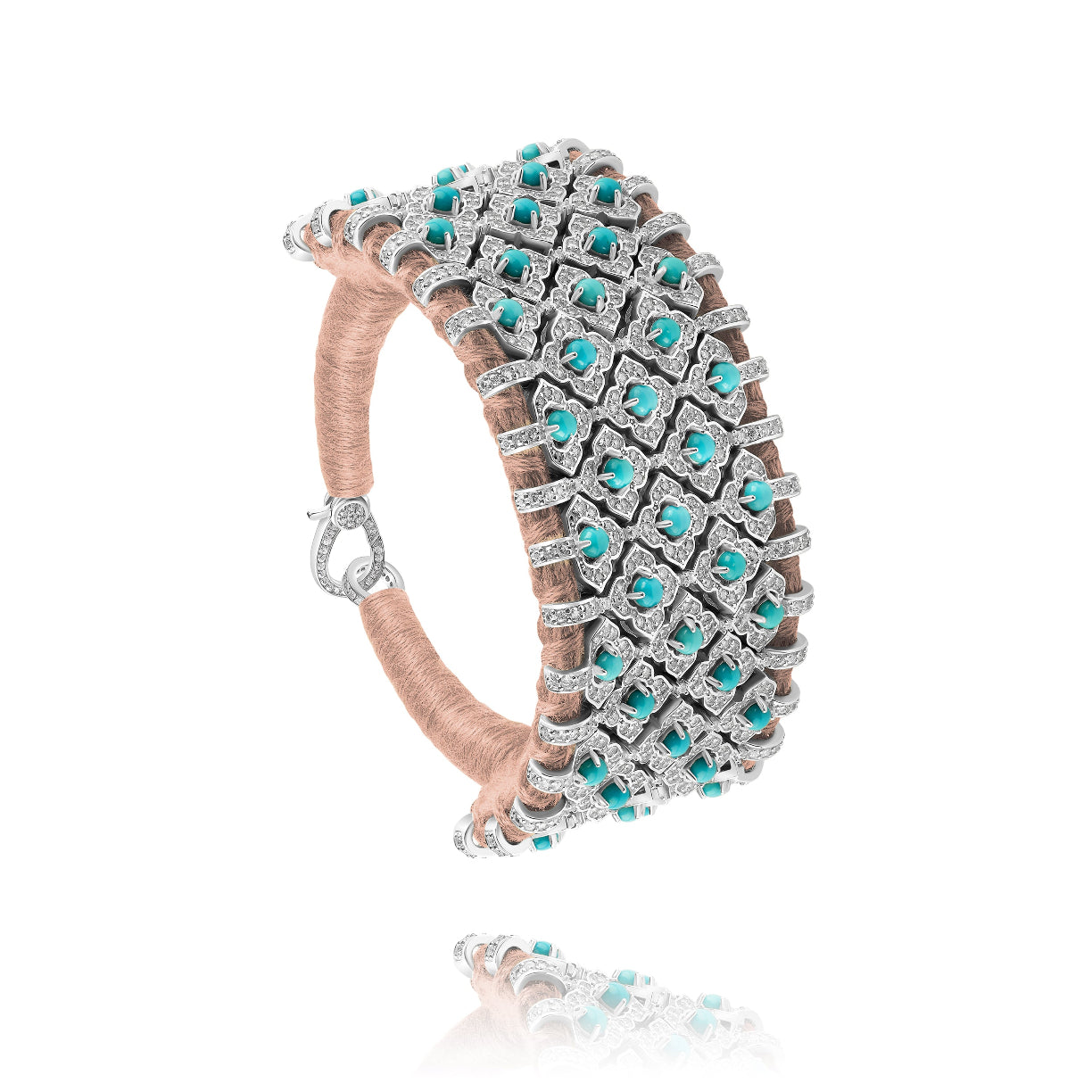 Bracelet Bahia Nude - Turquoise