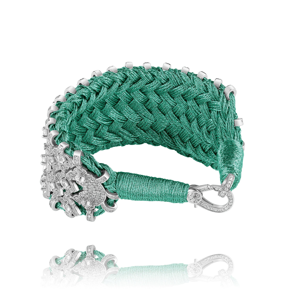Bahia Emerald bracelet - Zircon