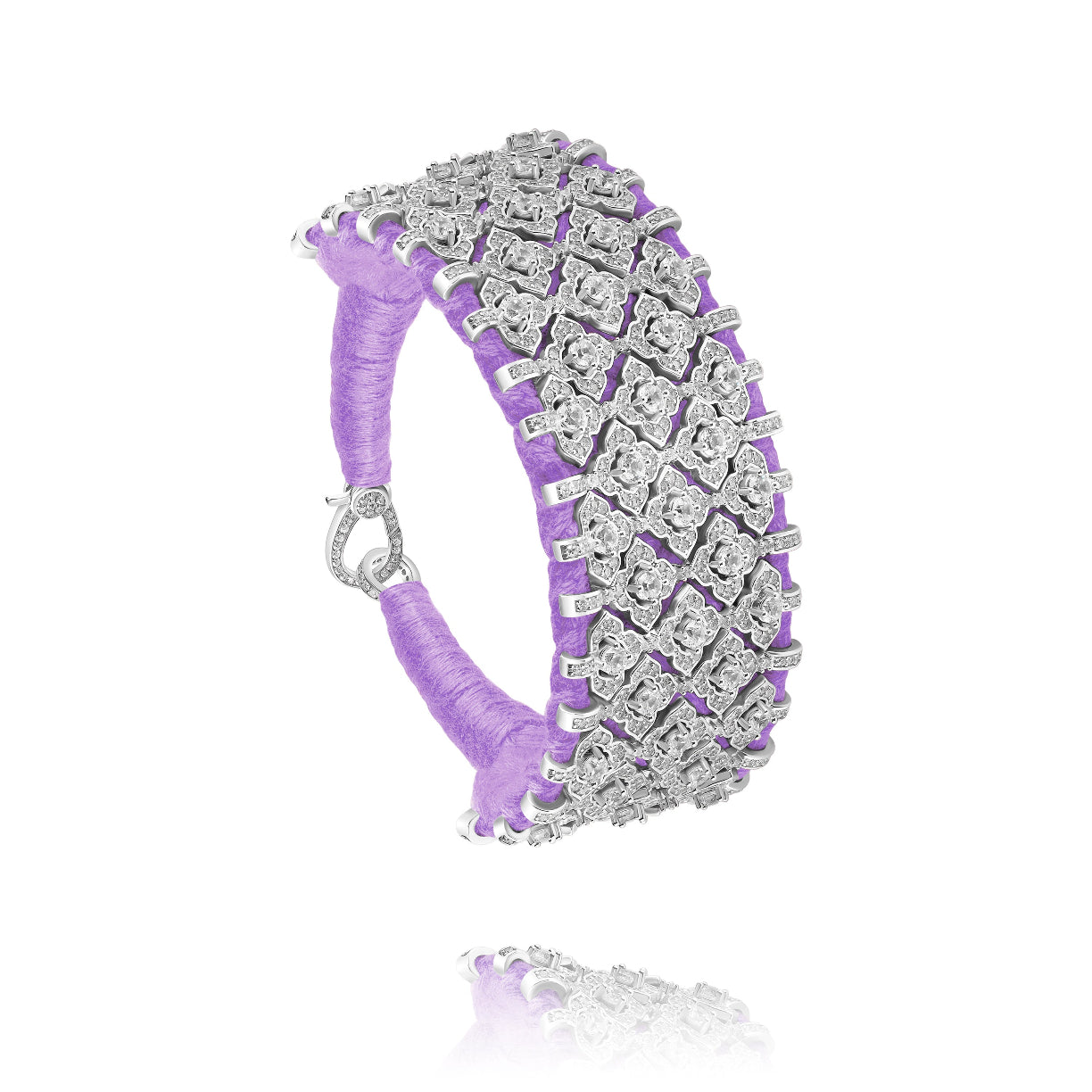 Bahia Lilac bracelet - Zircon