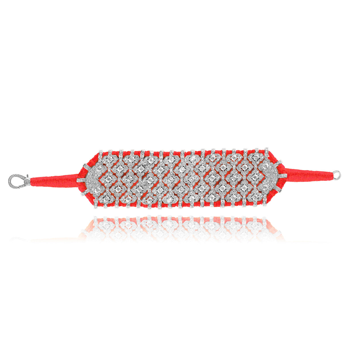 Bahia Red bracelet - Zircon