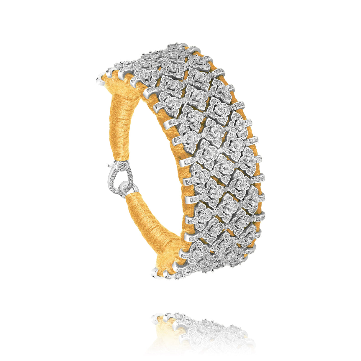 Bahia Saffron bracelet - Zircon