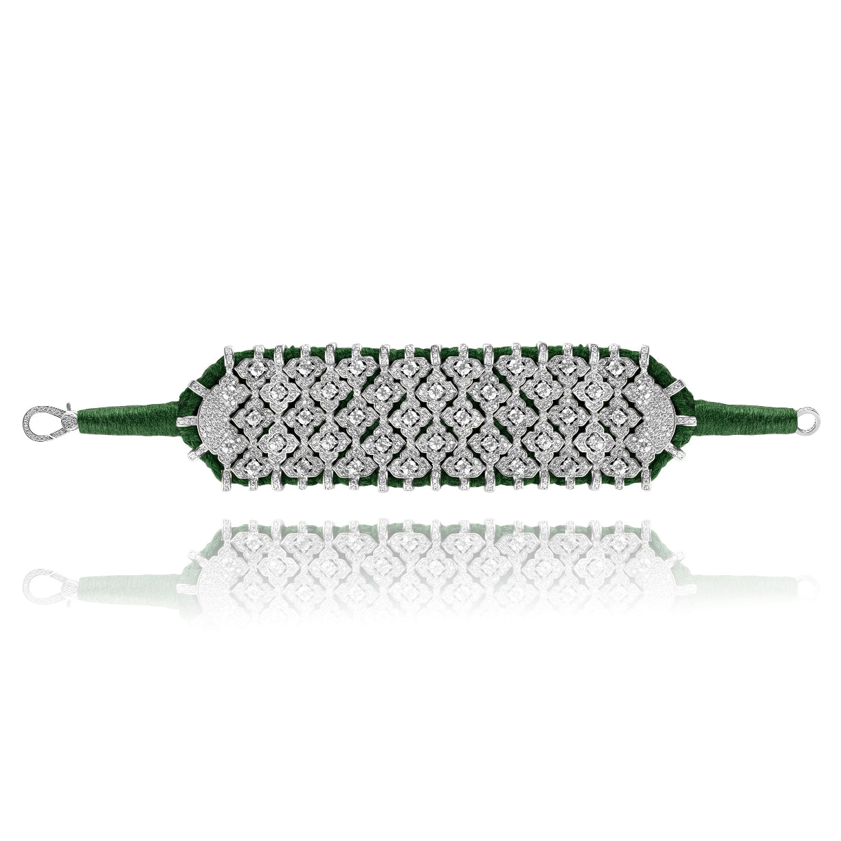 Bahia Fir-tree bracelet - Zircon