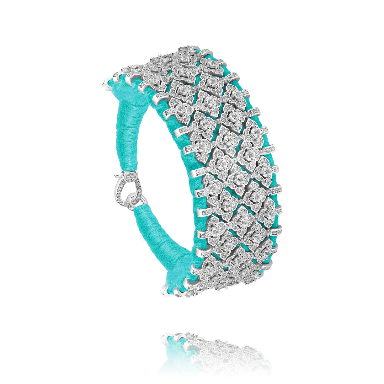 Bahia Turquoise bracelet - Zircon