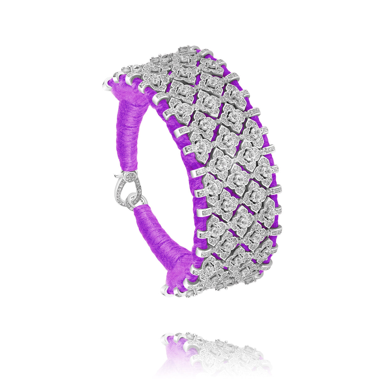 Bahia Purple bracelet - Zircon