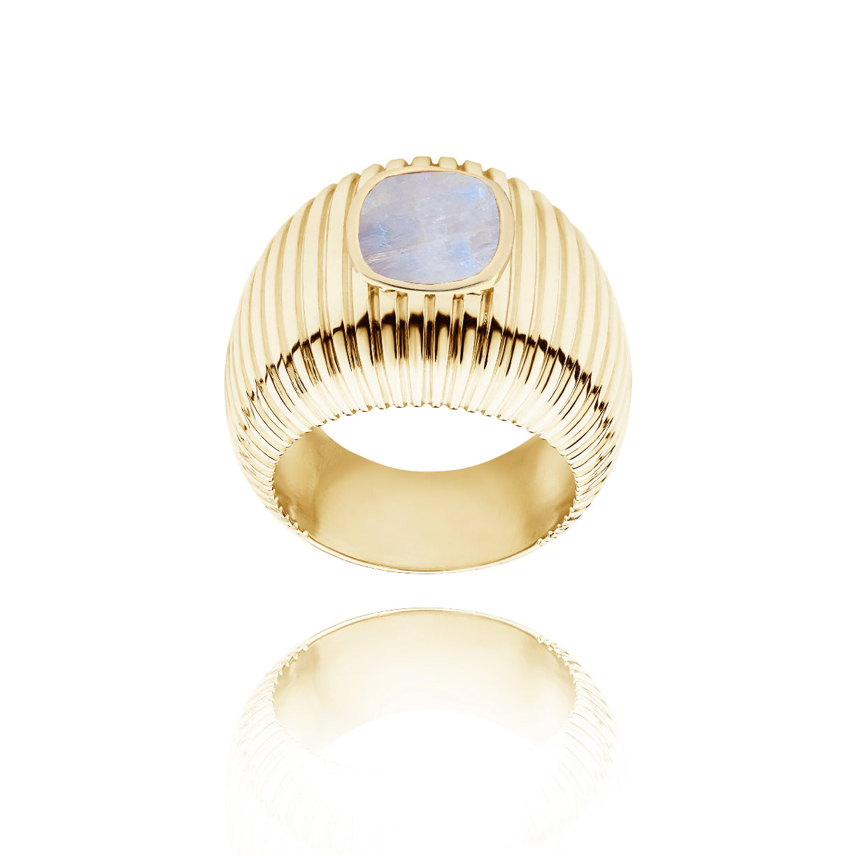 Bague Michelle Moonstone taille coussin
