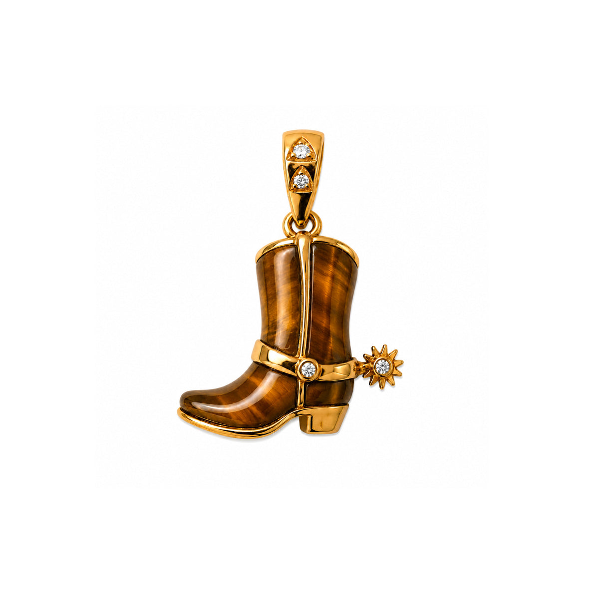 Pendentif Boots Œil de tigre
