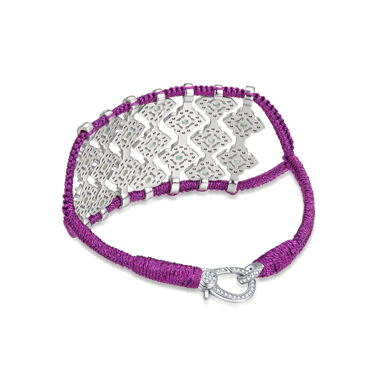 Bracelet Brasilia Iris - Émeraudes